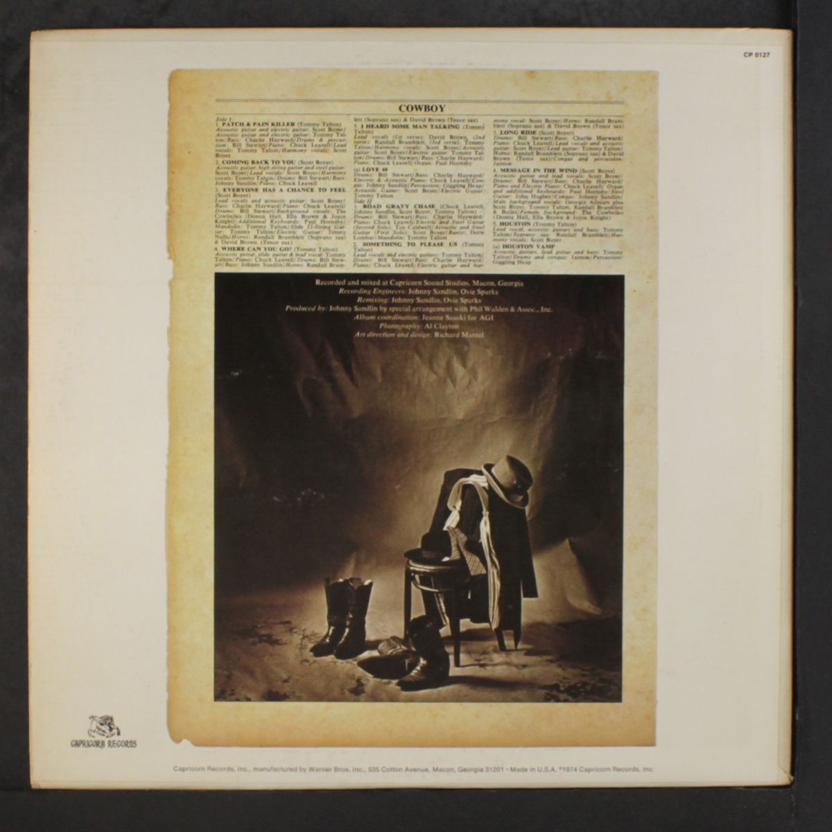 cowboy by BOYER & TALTON