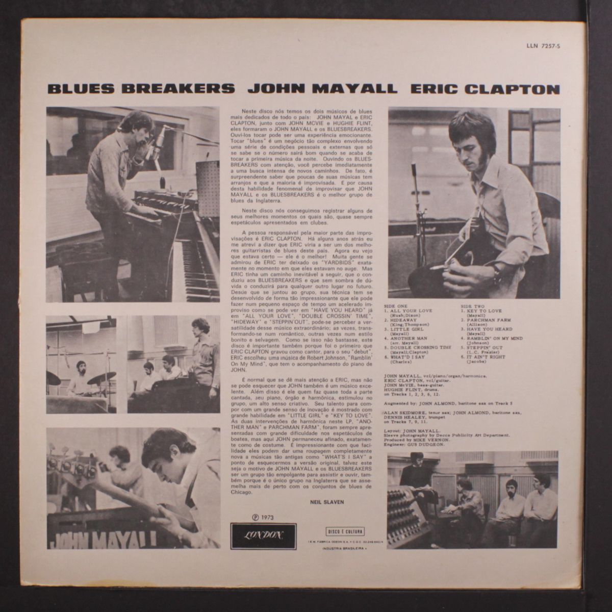 blues breakers by JOHN MAYALL & ERIC CLAPTON