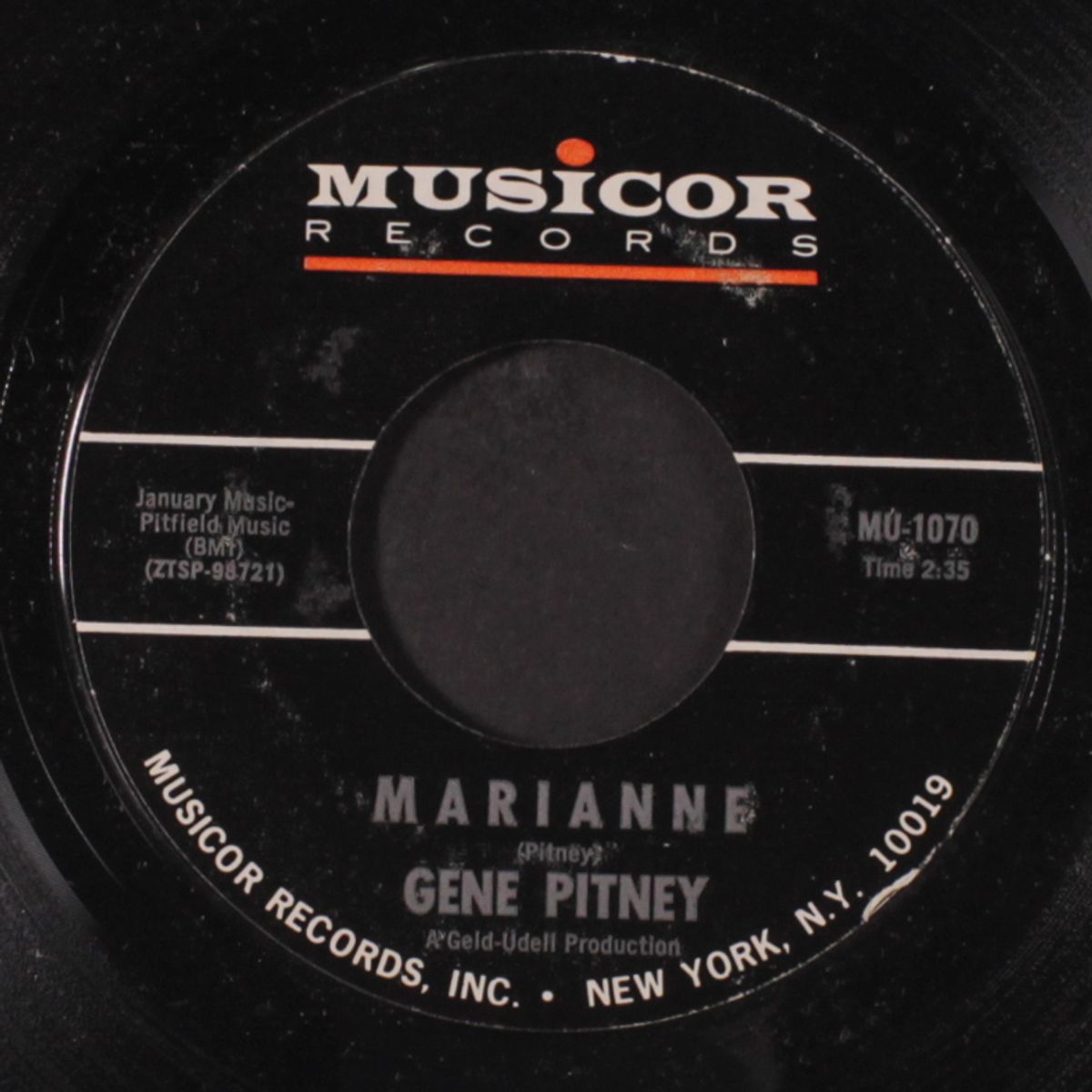 i must be seeing things / marianne by GENE PITNEY