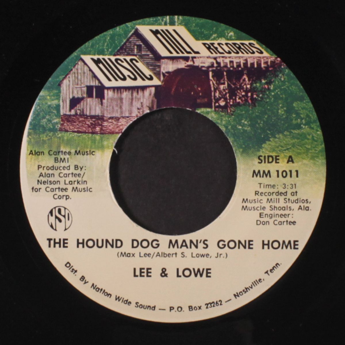 the hound dog man's gone home by LEE & LOWE