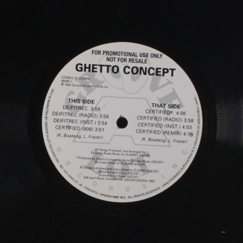 GHETTO CONCEPT