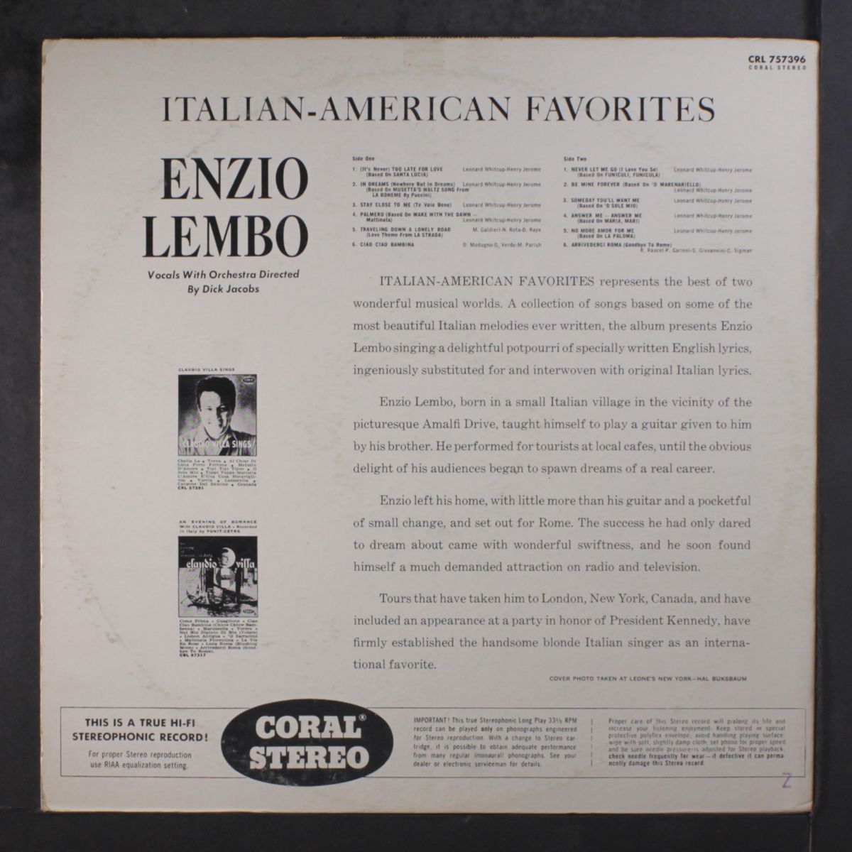 italian american favorites by ENZIO LEMBO