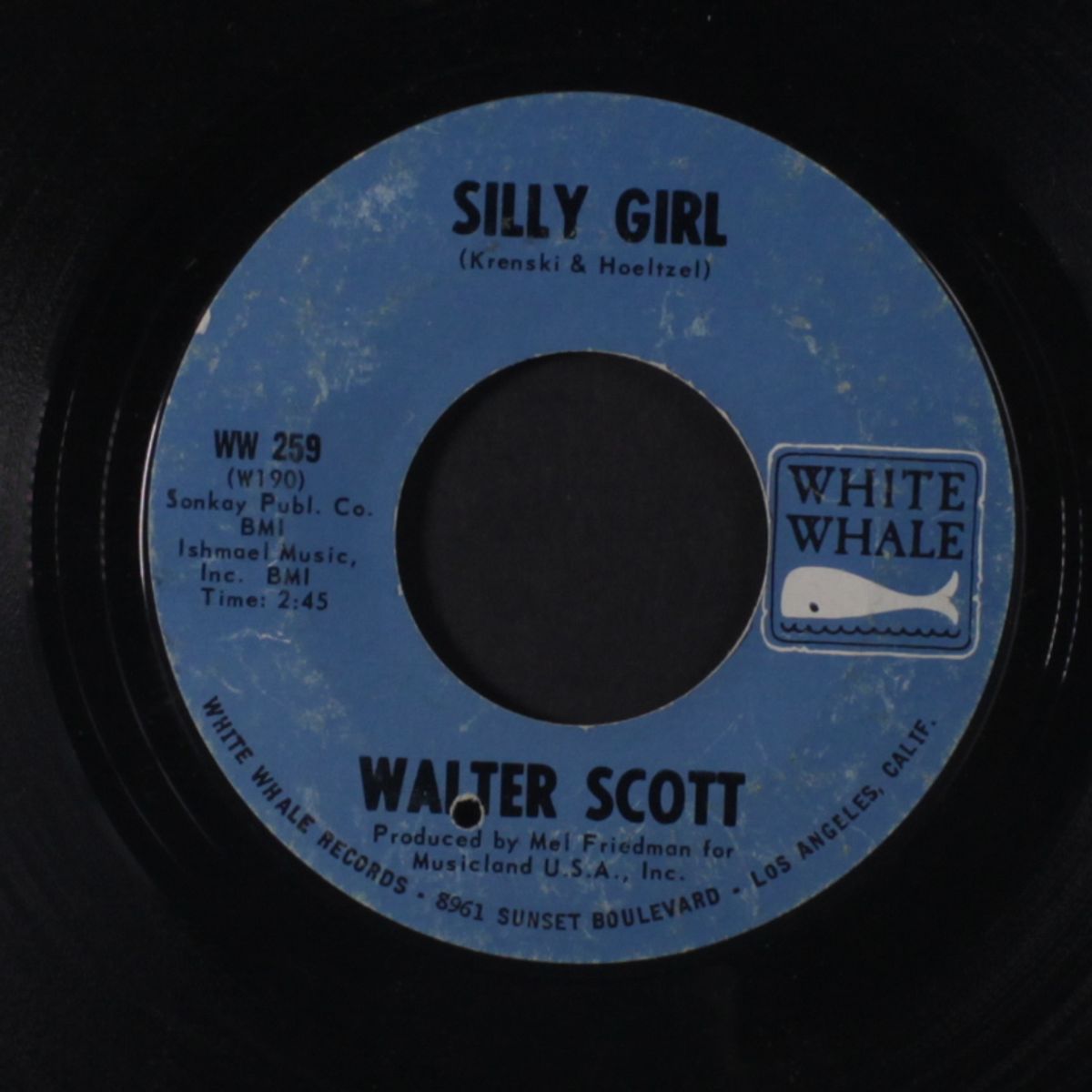 just you wait / silly girl by WALTER SCOTT