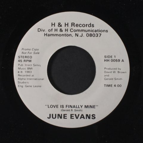 JUNE EVANS