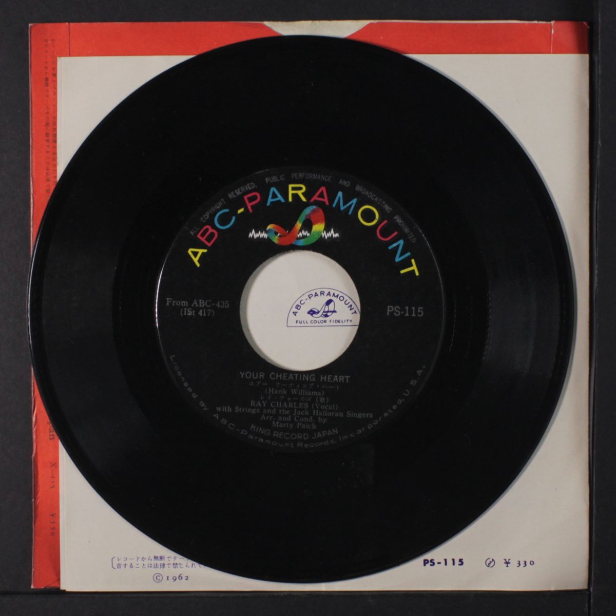 take these chains from my heart / your cheating heart by RAY CHARLES