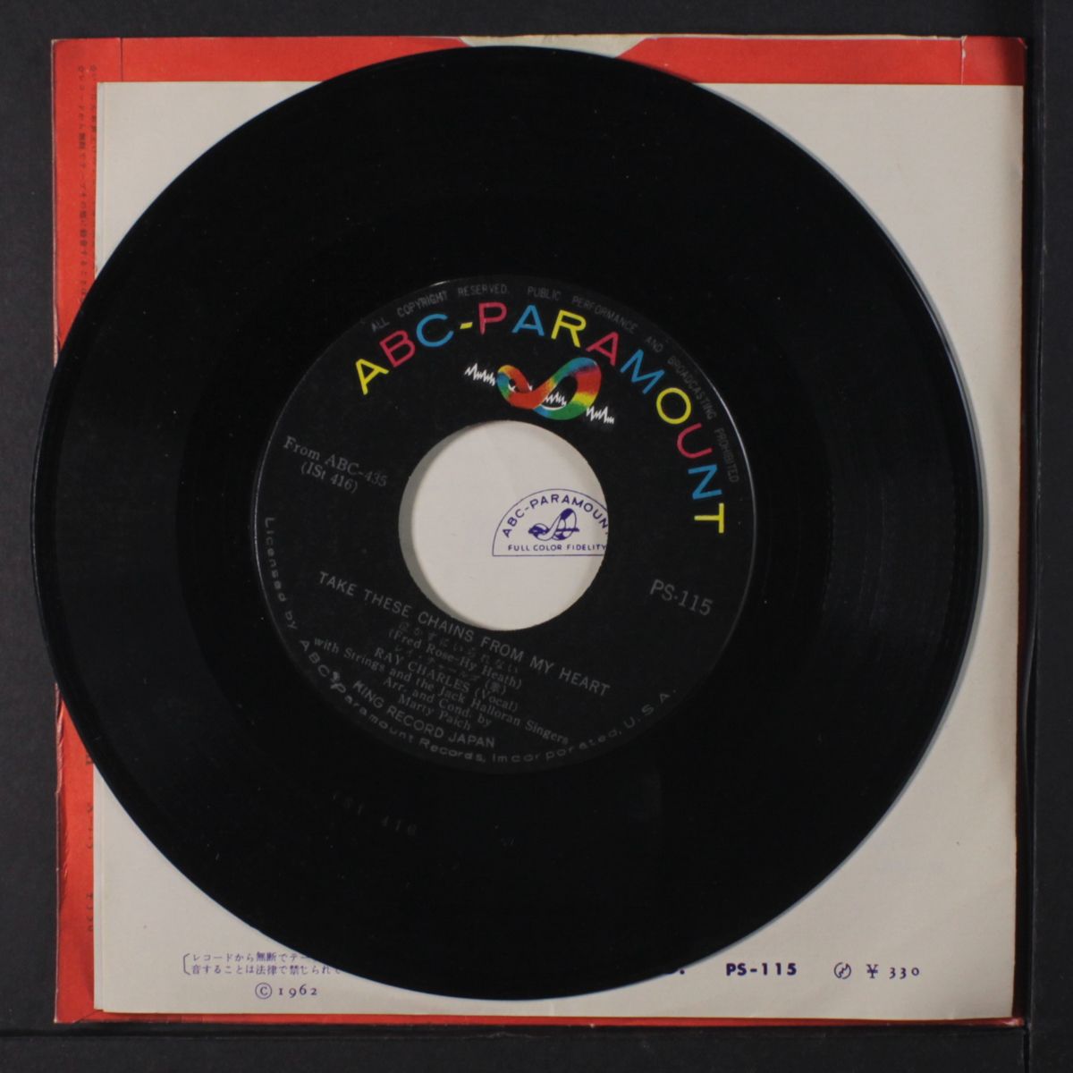 take these chains from my heart / your cheating heart by RAY CHARLES
