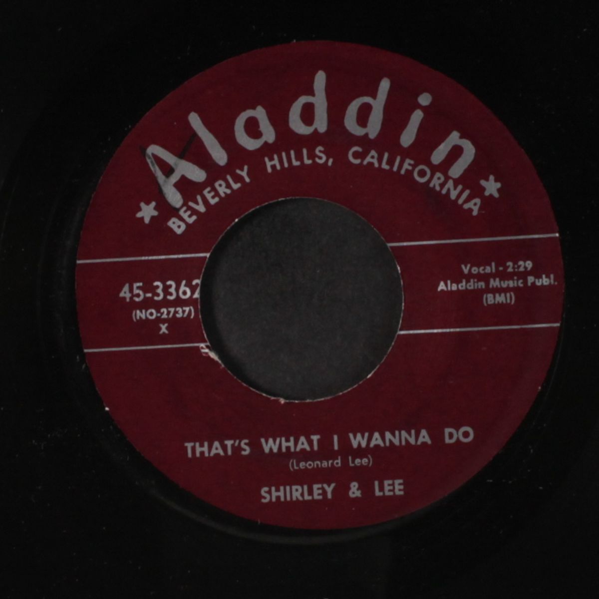 that's what i wanna do / when i saw you by SHIRLEY & LEE