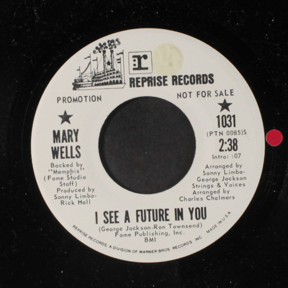 i found what i wanted / i see a future in you by MARY WELLS
