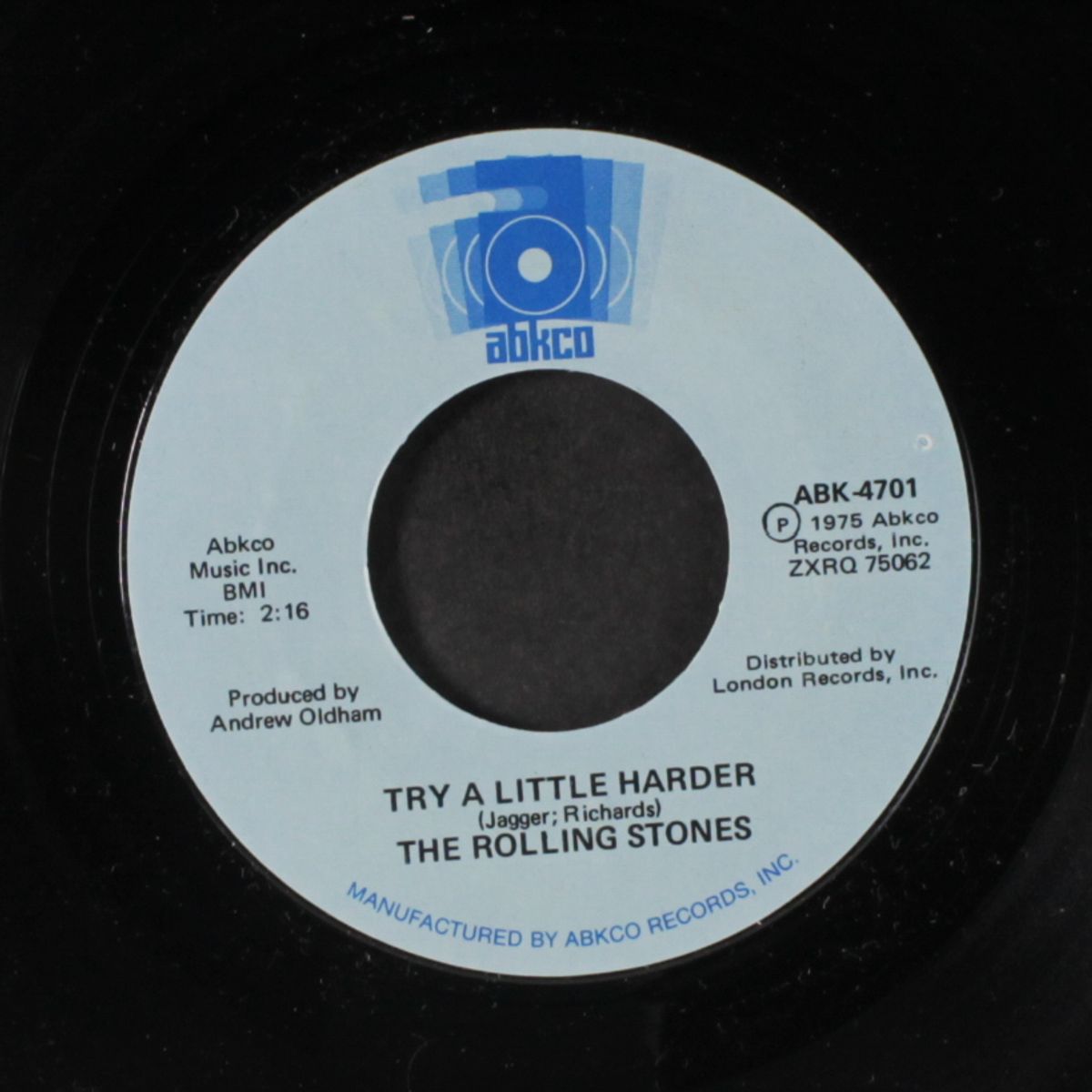 i don't know why / try a little harder by ROLLING STONES