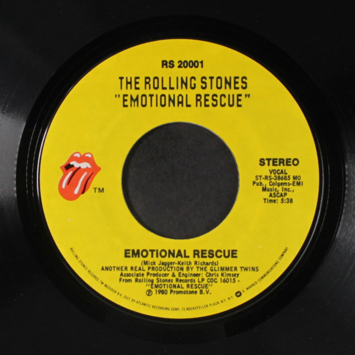 emotional rescue / down in the hole by ROLLING STONES