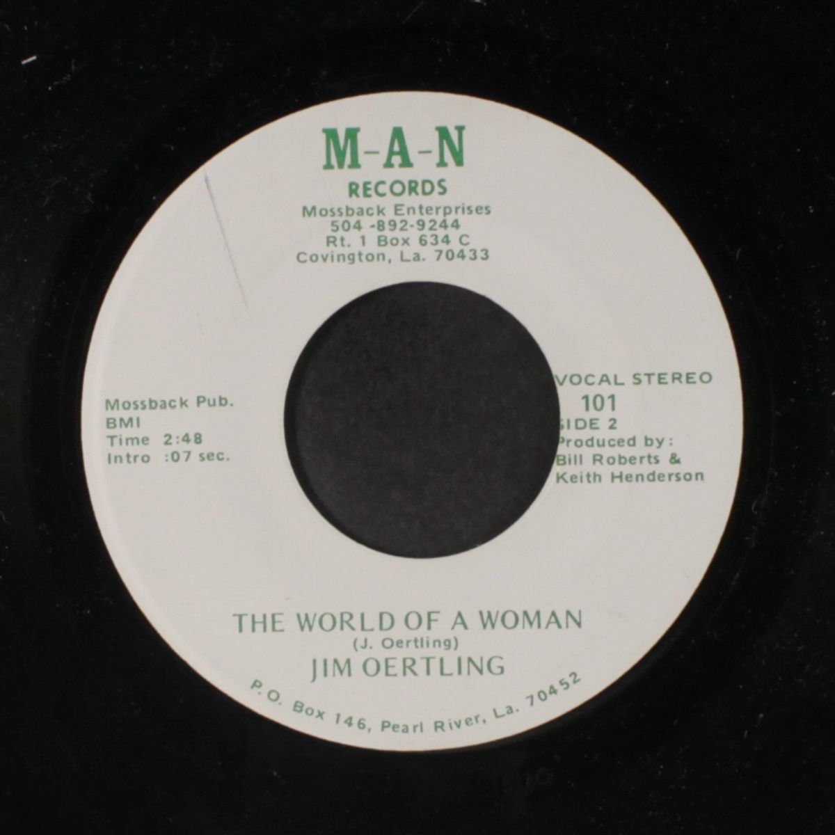 back forty blues / the world of a woman by JIM OERTLING