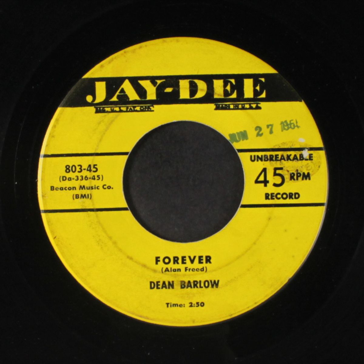 forever / don't leave me, baby! by DEAN BARLOW