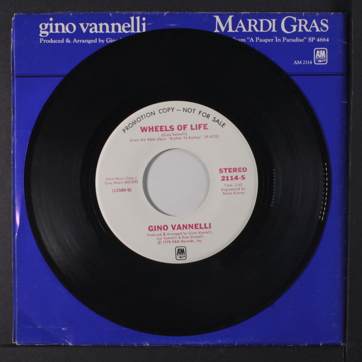 wheels of life / mono by GINO VANNELLI