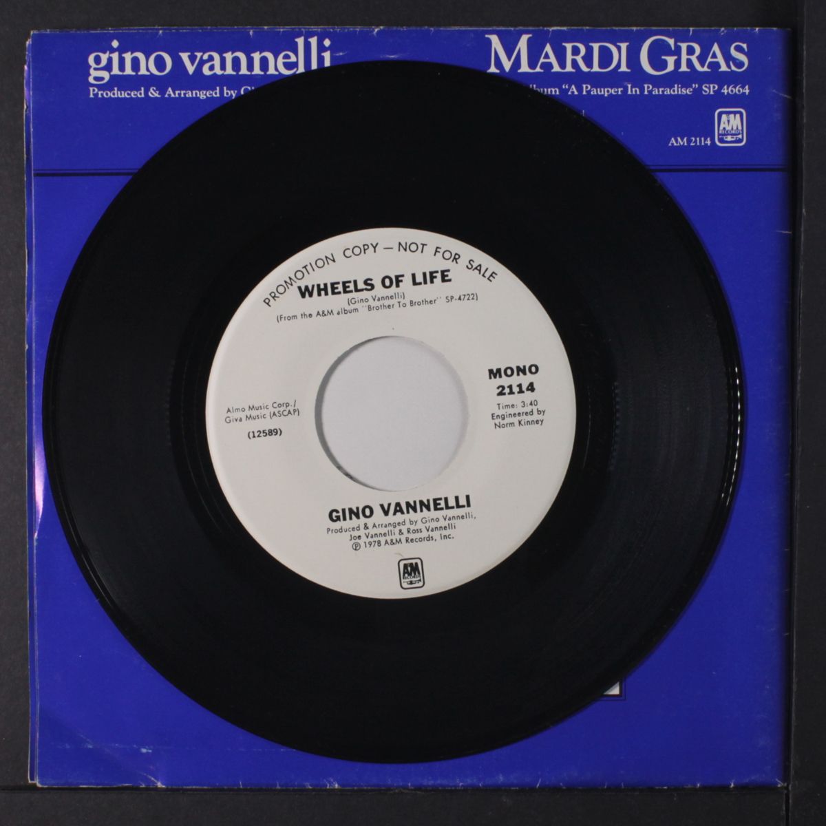 wheels of life / mono by GINO VANNELLI