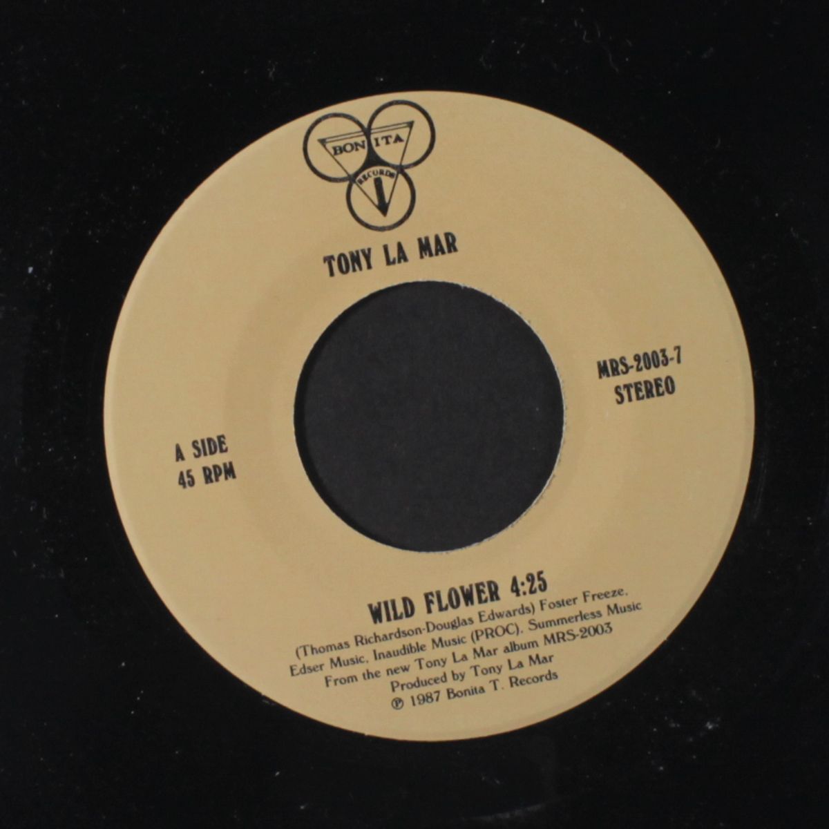 wild flower / since i met you baby by TONY LA MAR