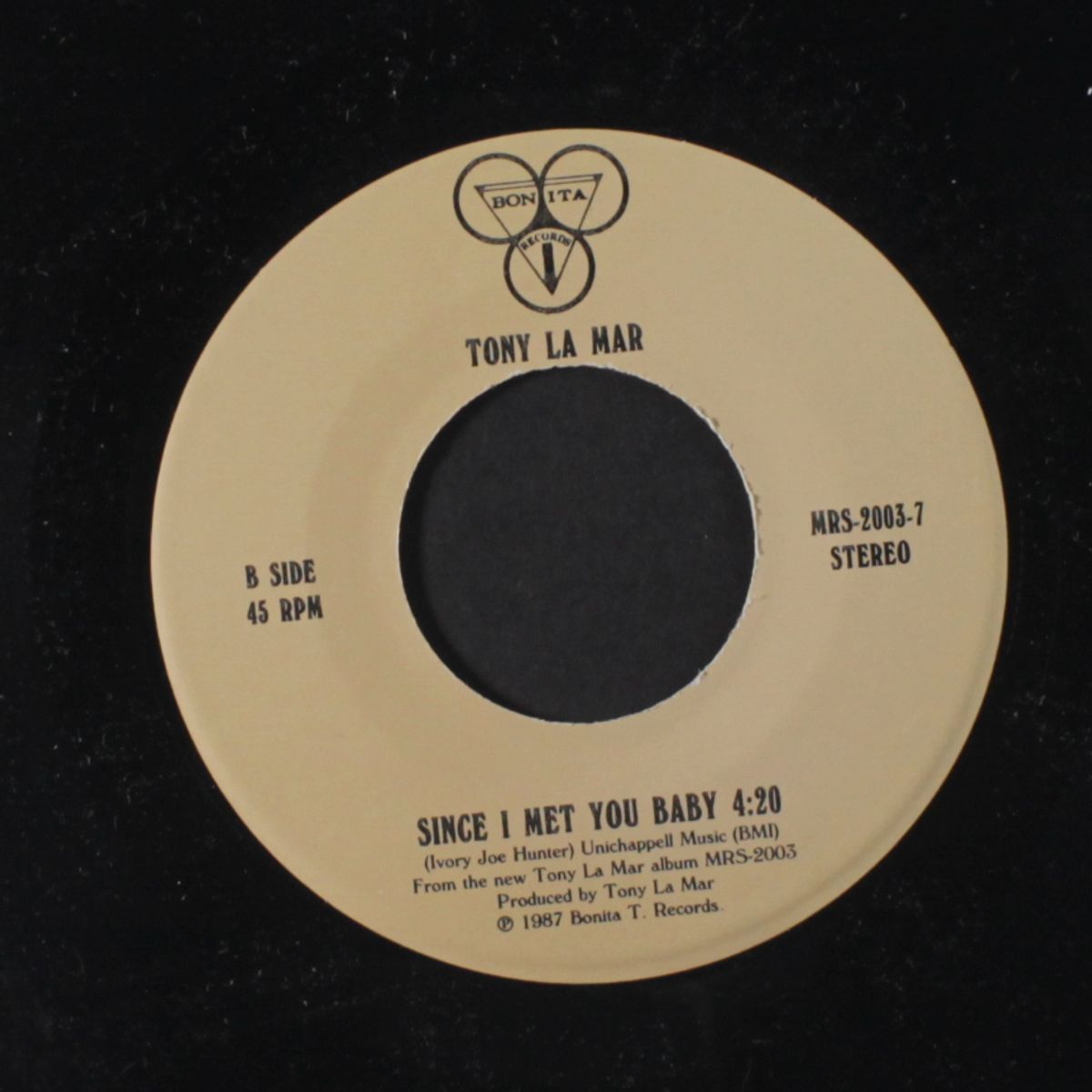 wild flower / since i met you baby by TONY LA MAR