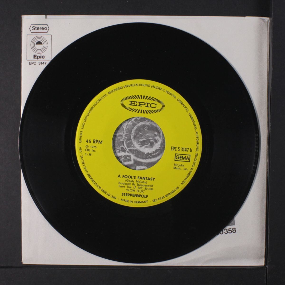 smokey factory blues / a fool's fantasy by STEPPENWOLF