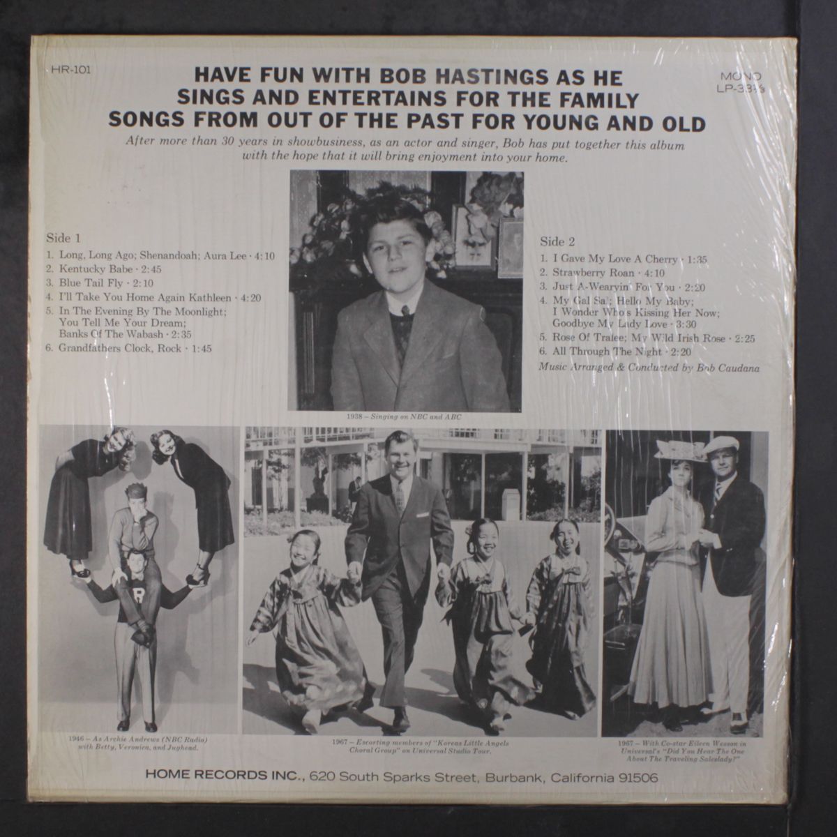 sings for the family by BOB HASTINGS