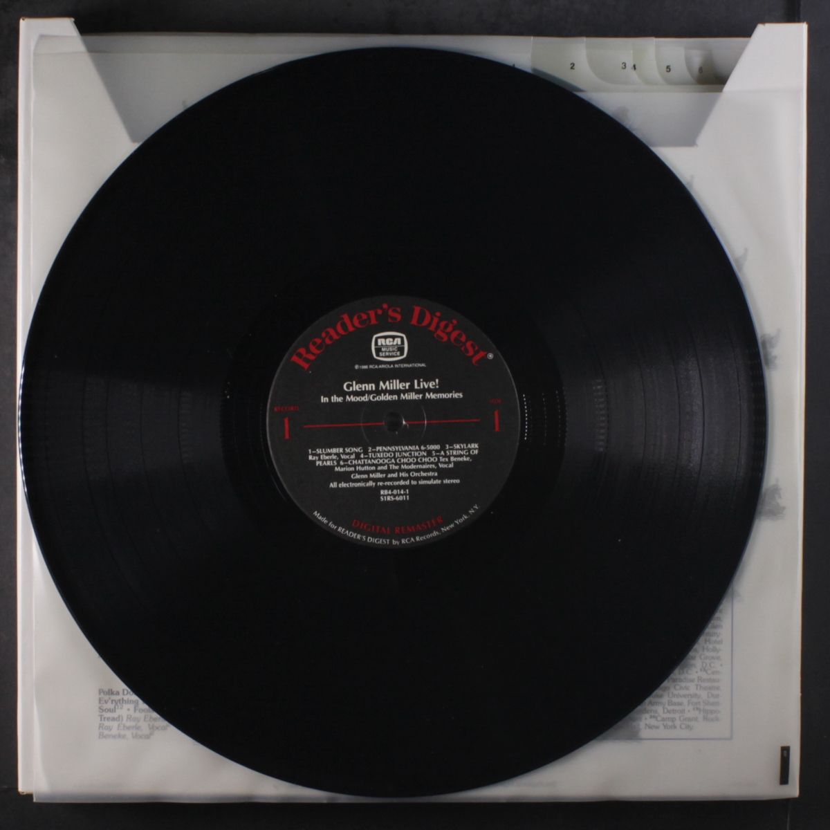 live! by GLENN MILLER