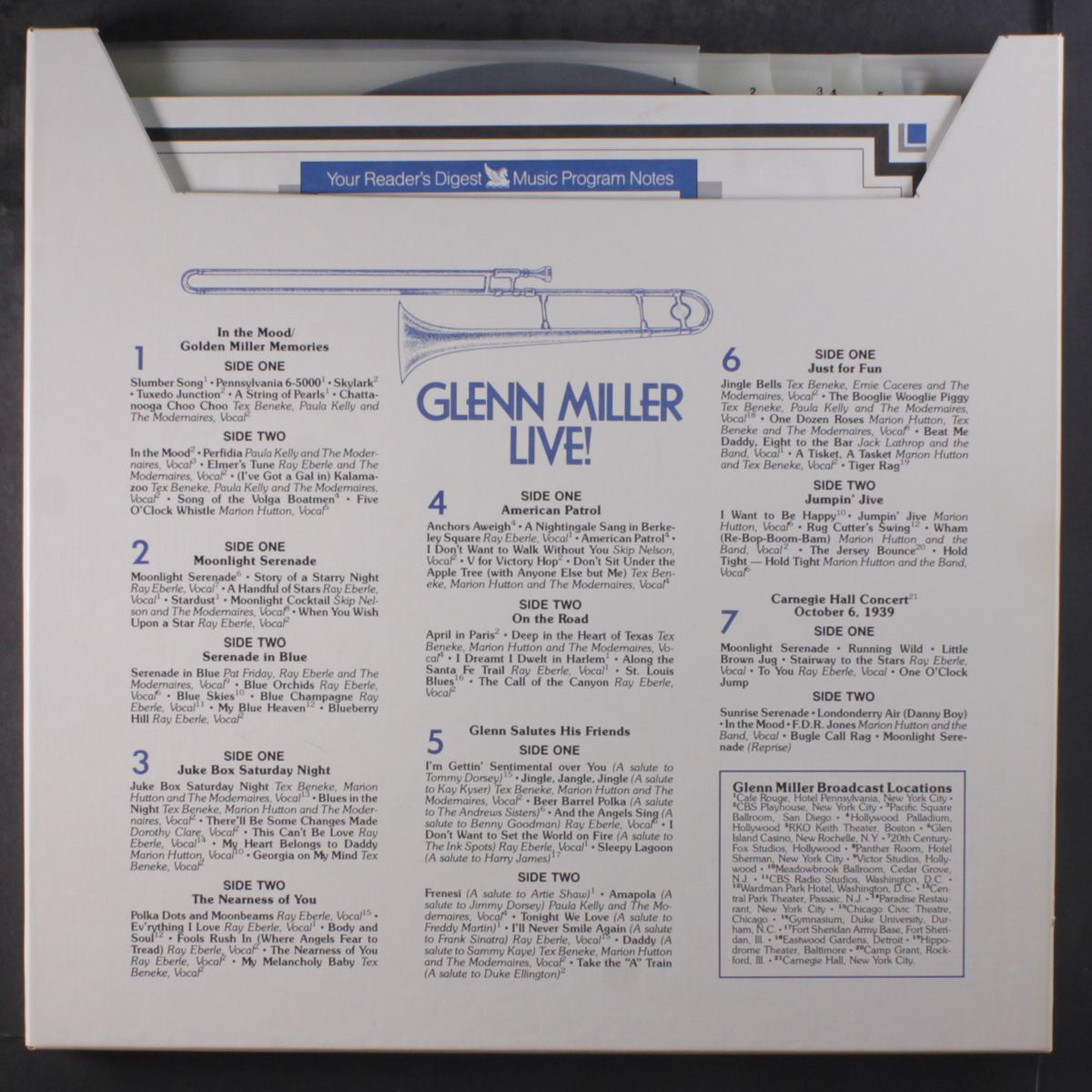 live! by GLENN MILLER