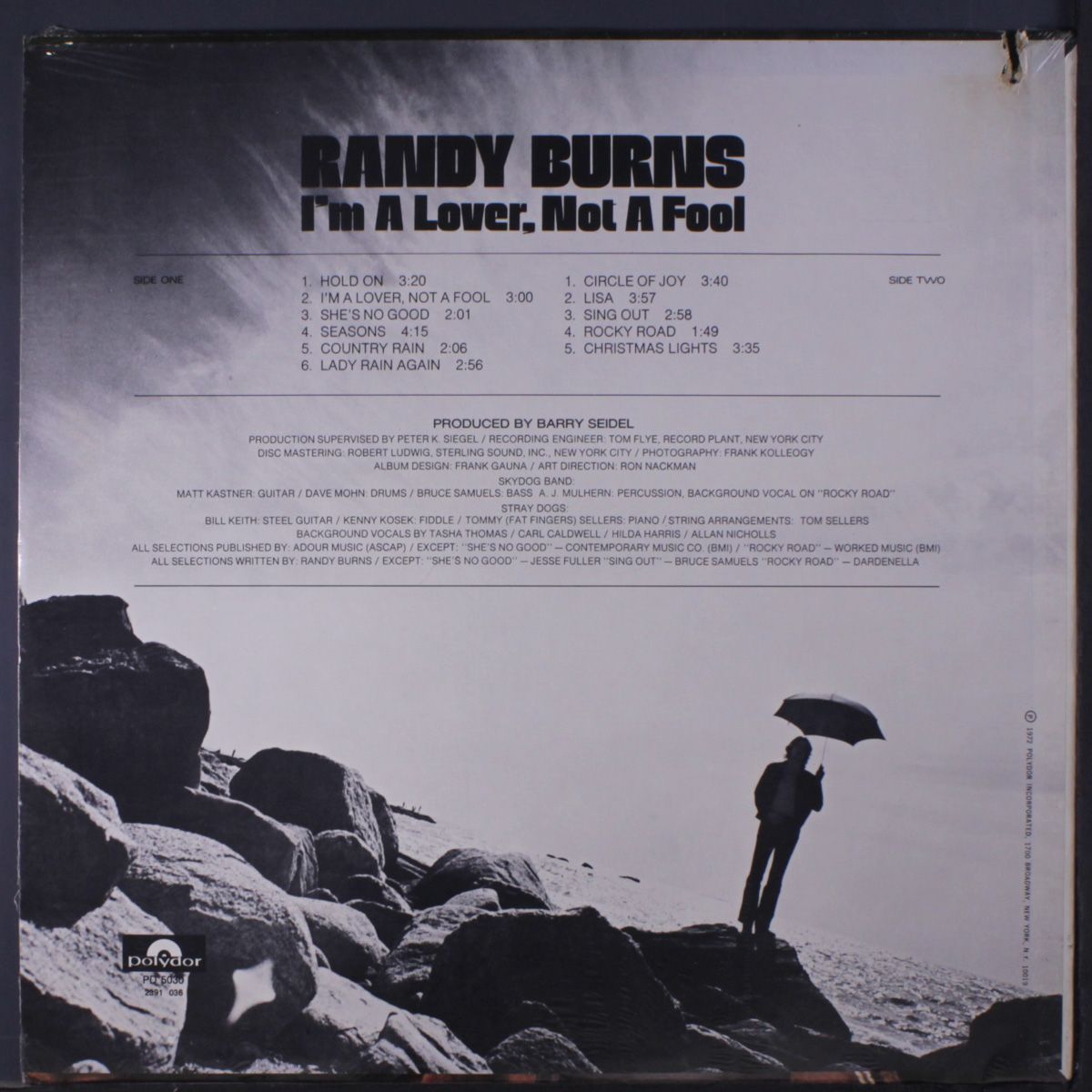 i'm a lover, not a fool by RANDY BURNS