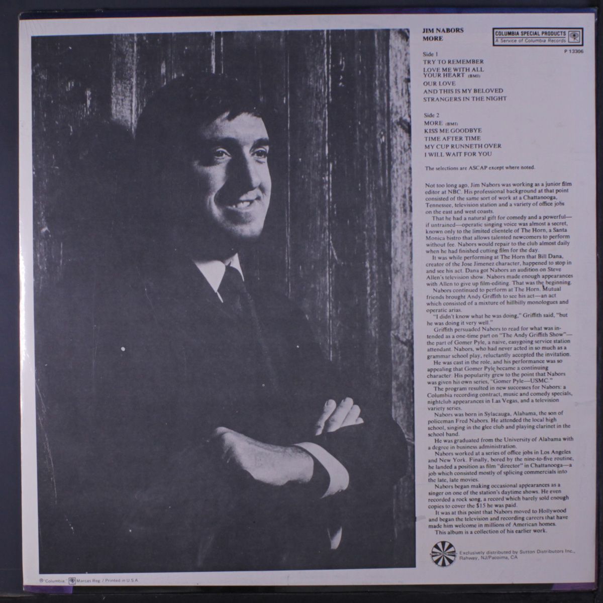 more by JIM NABORS
