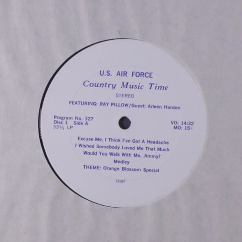RAY PILLOW & ARLEEN HARDIN / JORDANAIRES