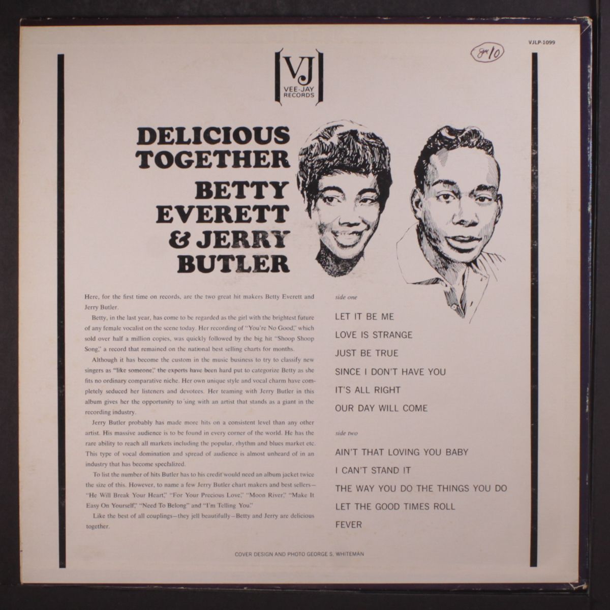 delicious together by BETTY EVERETT & JERRY BUTLER