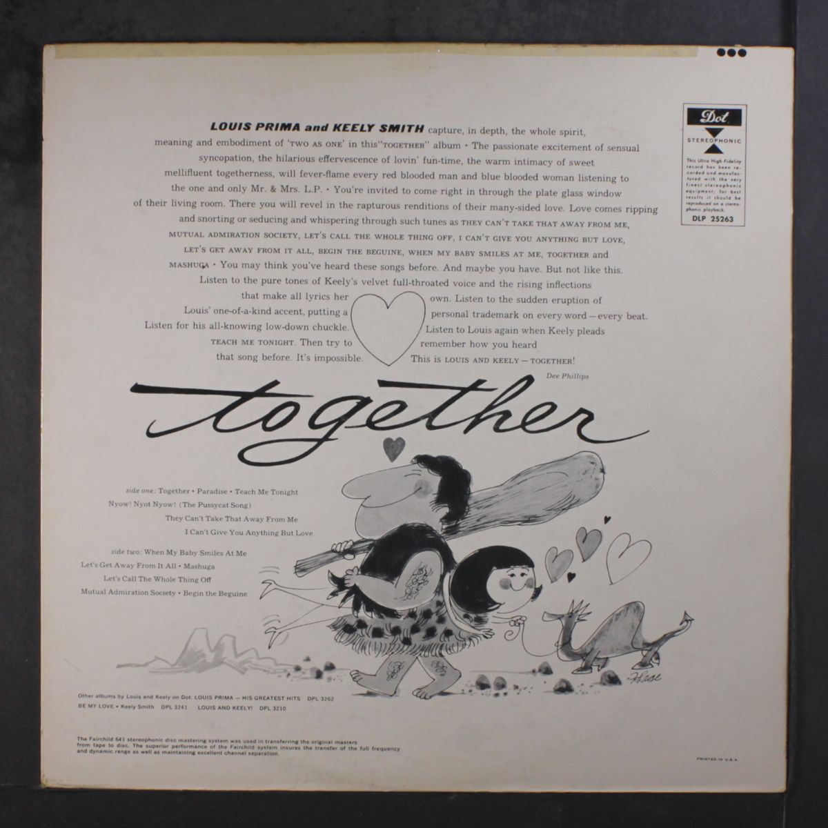 together by LOUIS PRIMA & KEELY SMITH