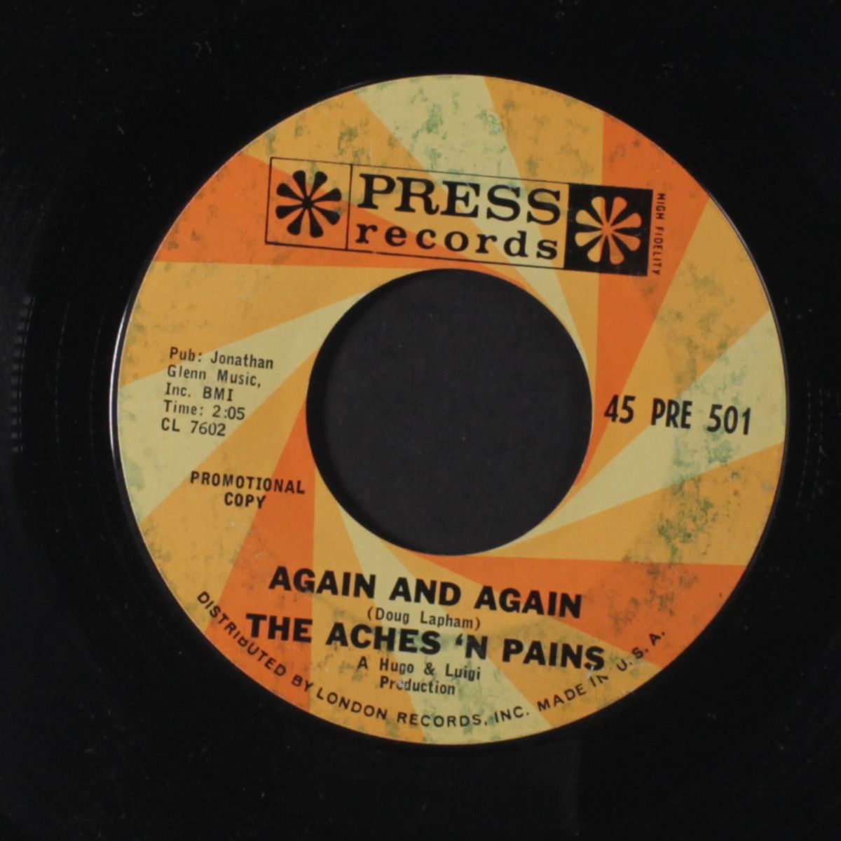 there's no other like your mother / again & again by ACHES 'N PAINS