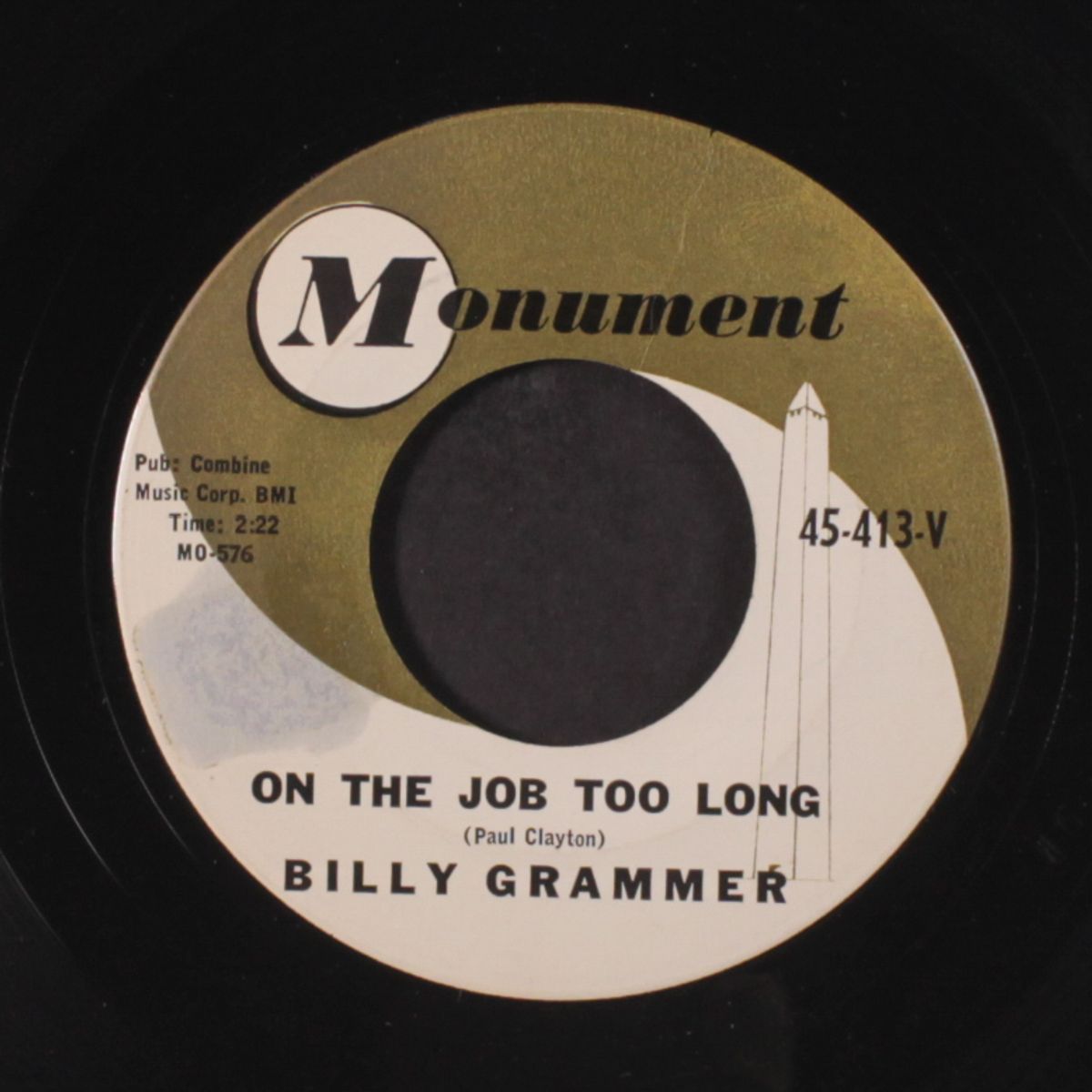 loveland / on the job too long by BILLY GRAMMER