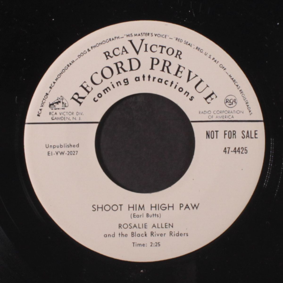 i've paid for my mistake / shoot him high paw by ROSALIE ALLEN