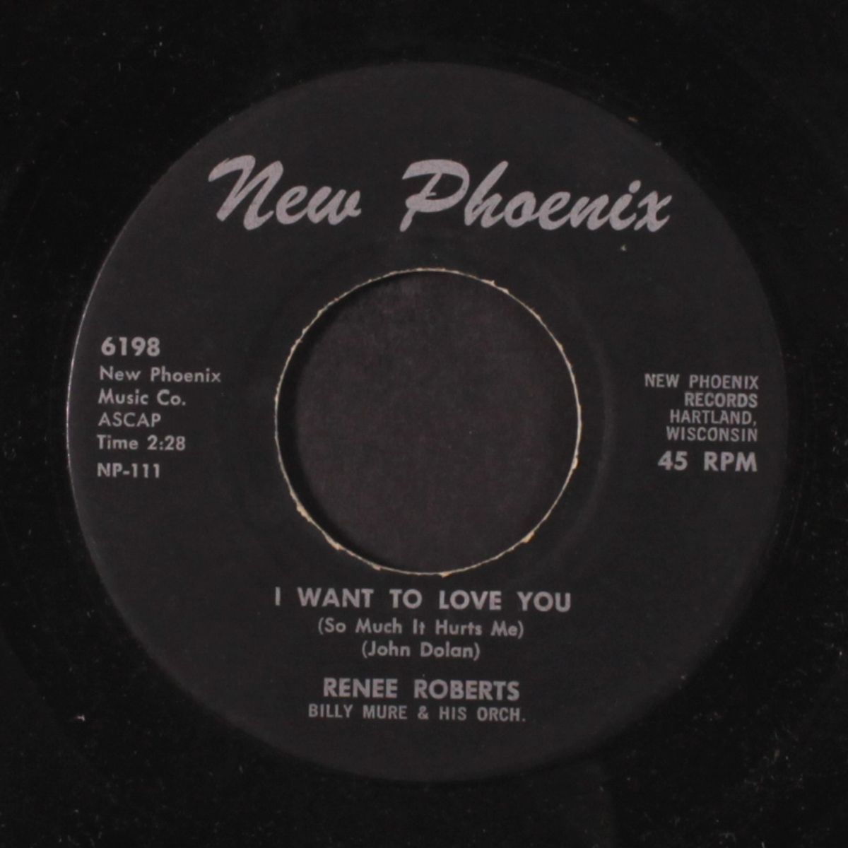 aching heart / i want to love you by RENEE ROBERTS
