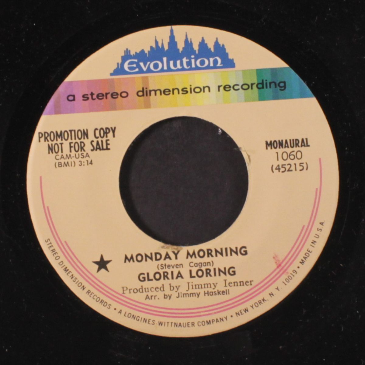 monday morning / where you lead by GLORIA LORING
