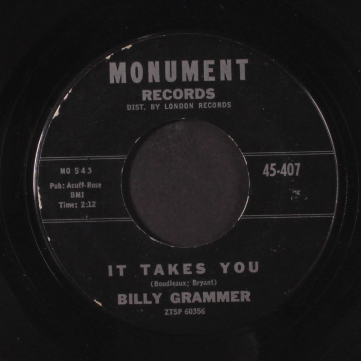 willy, quit your playing / it takes you by BILLY GRAMMER