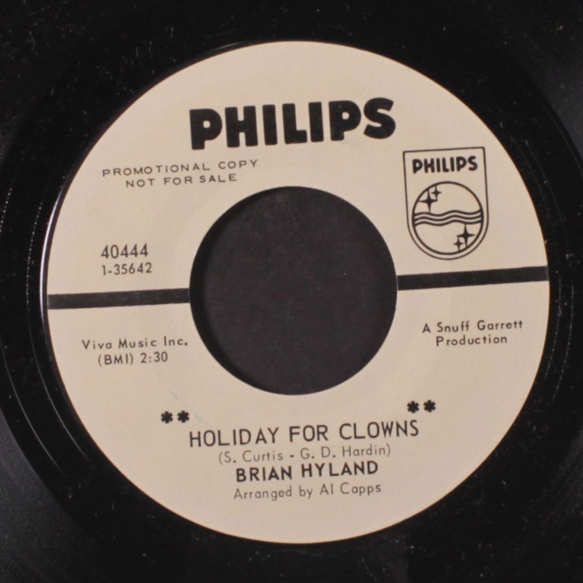 holiday for clowns / yesterday i had a girl by BRIAN HYLAND