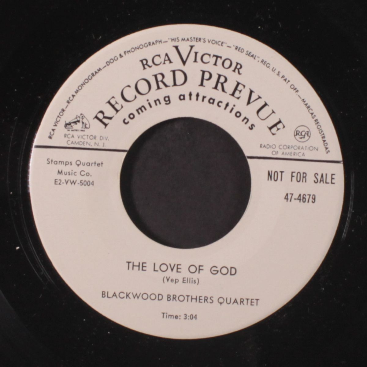 everywhere he went / the love of god by BLACKWOOD BROTHERS