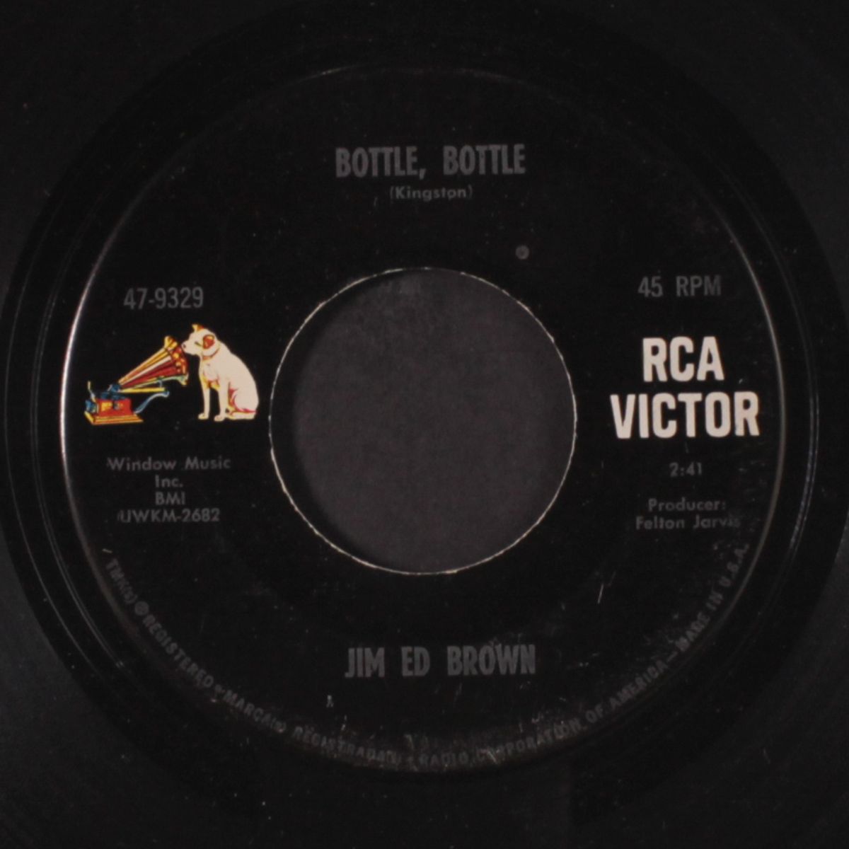 bottle, bottle / it doesn't know any better by JIM ED BROWN
