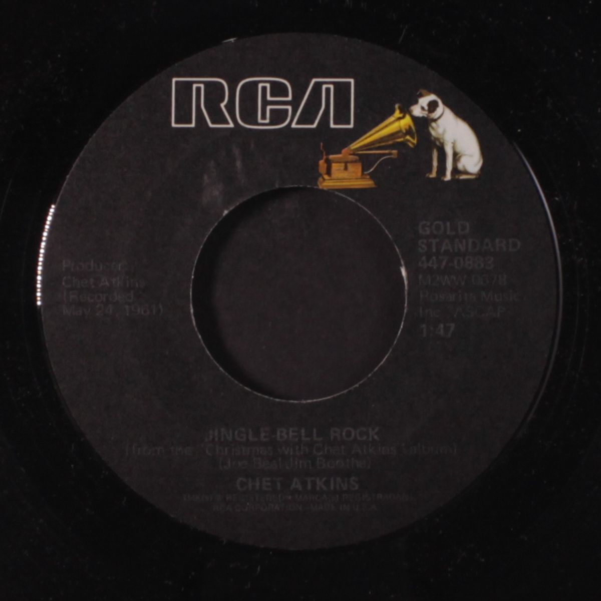jingle bell rock / jingle bells by CHET ATKINS