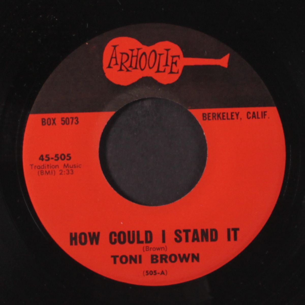 how could i stand it / you turned your back by TONI BROWN