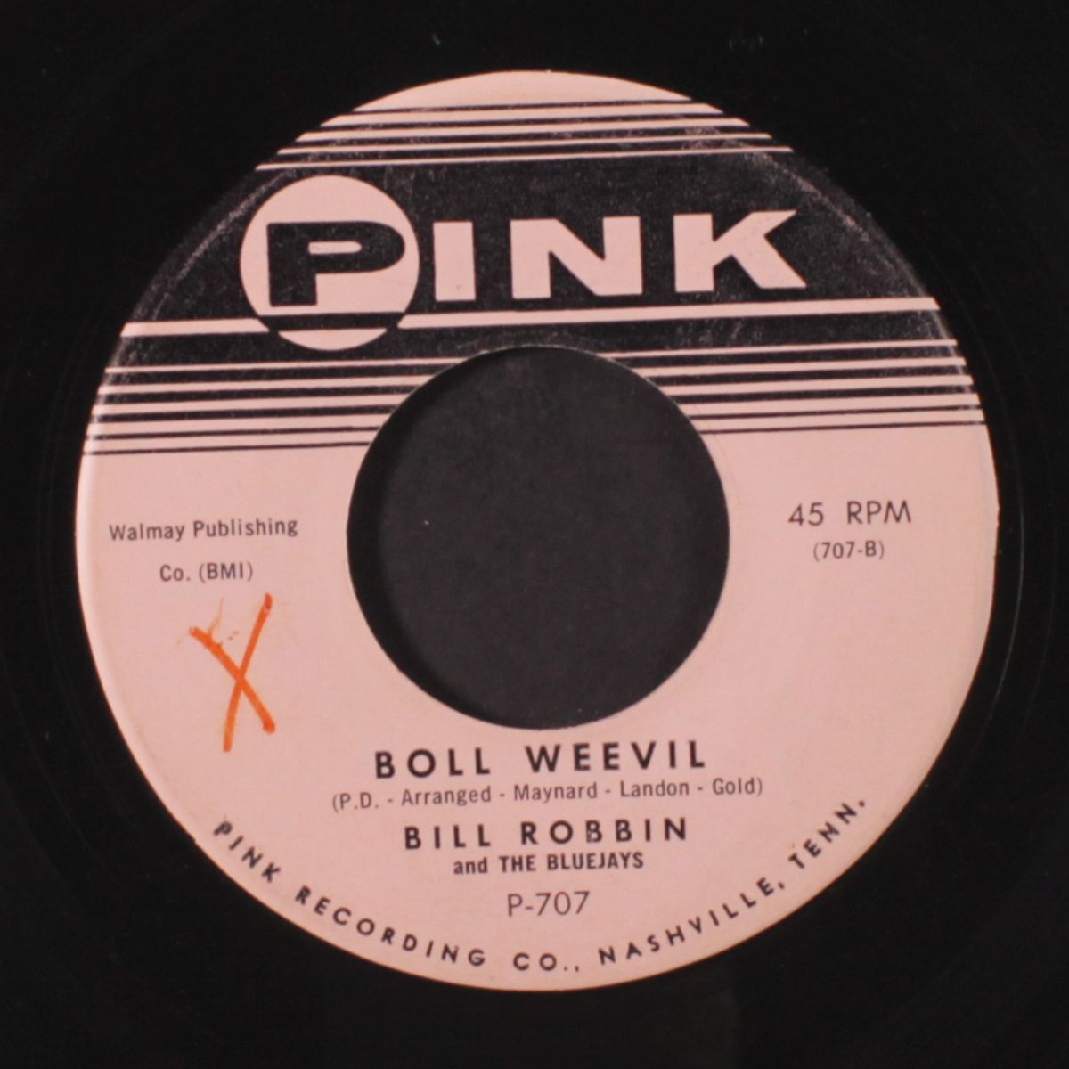 boll weevil / near you by BILL ROBBIN & BLUE JAYS
