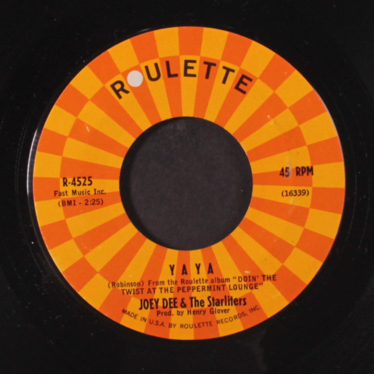 ya ya / fannie mae by JOEY DEE & STARLITERS