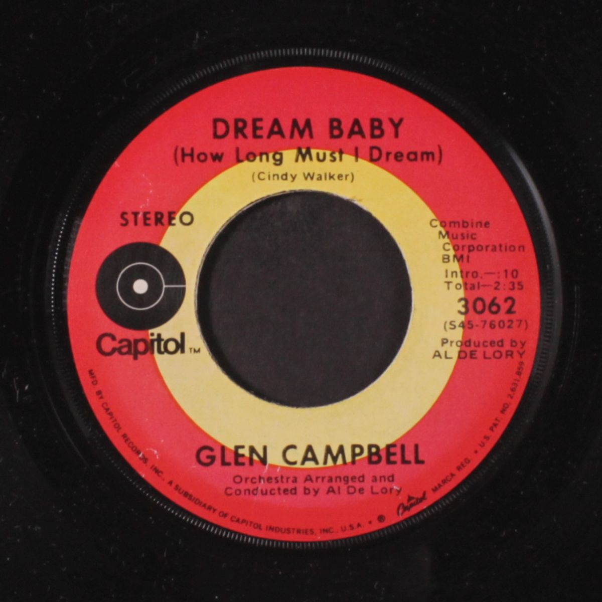 here and now / dream baby by GLEN CAMPBELL