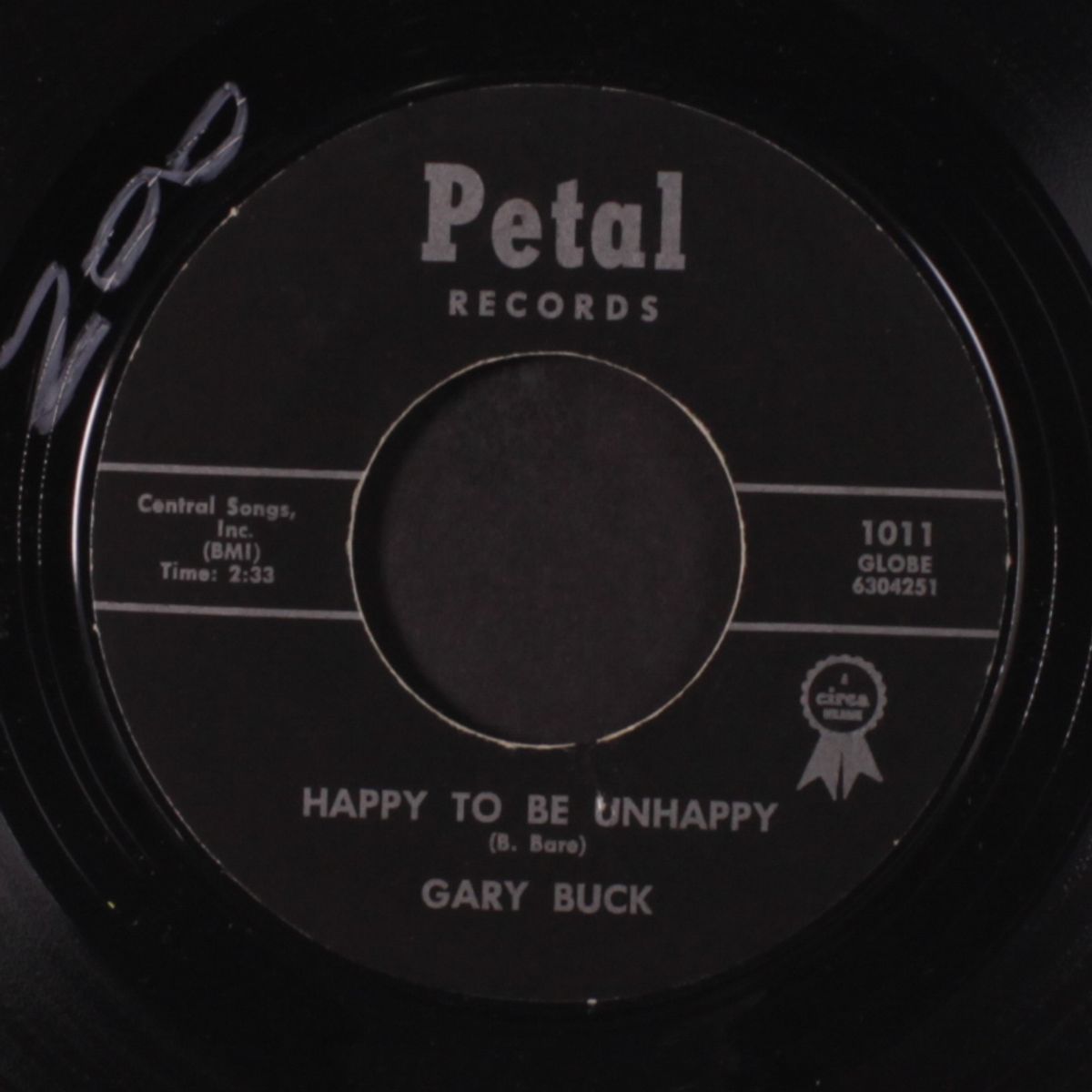 happy to be unhappy / savin' all my love for you by GARY BUCK