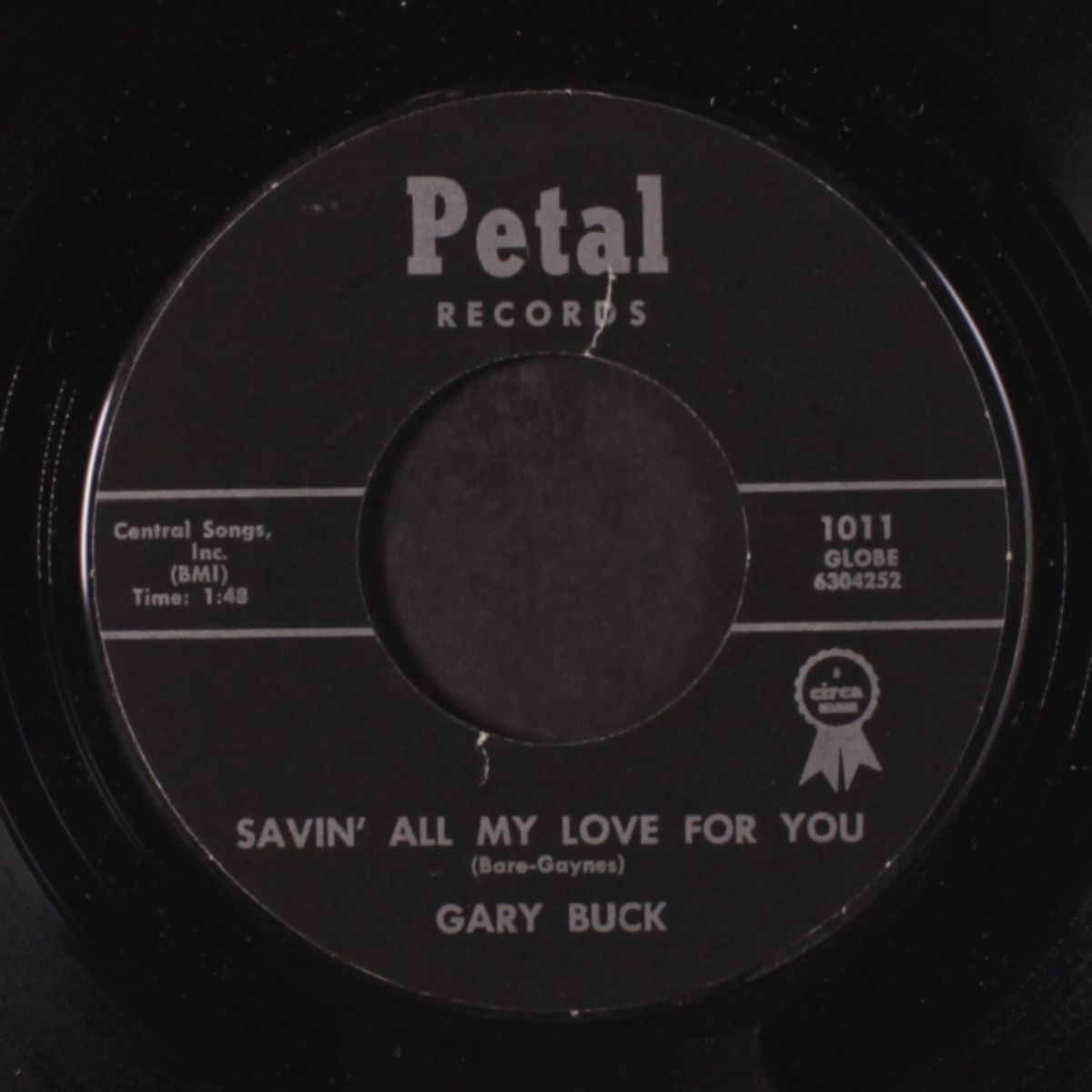 happy to be unhappy / savin' all my love for you by GARY BUCK