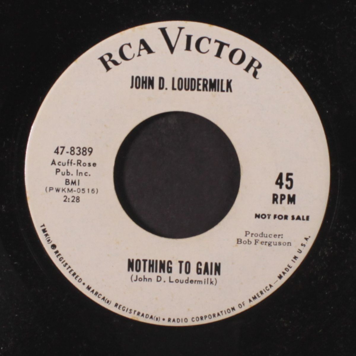 nothing to gain / th' wife by JOHN D. LOUDERMILK