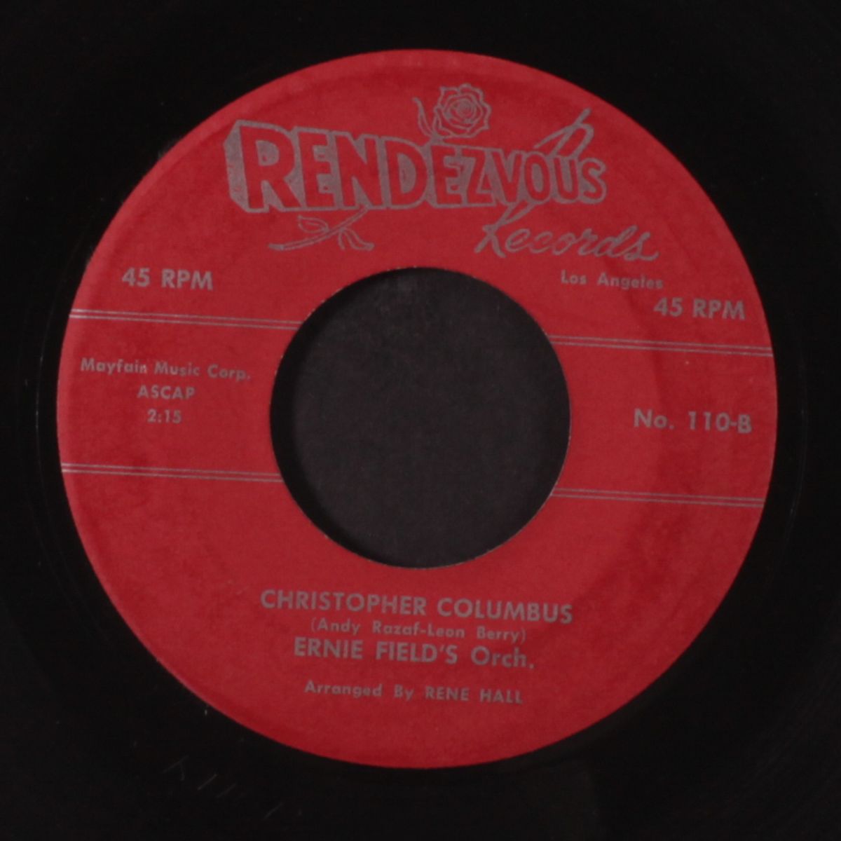in the mood / christopher columbus by ERNIE FIELDS