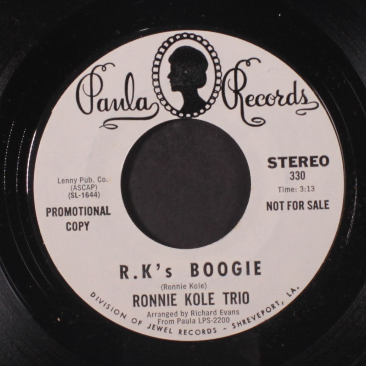 r.k.'s boogie / god bless bu-butz by RONNIE KOLE