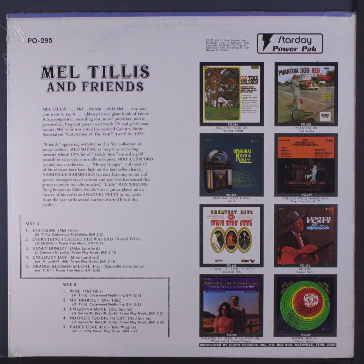 and friends by MEL TILLIS