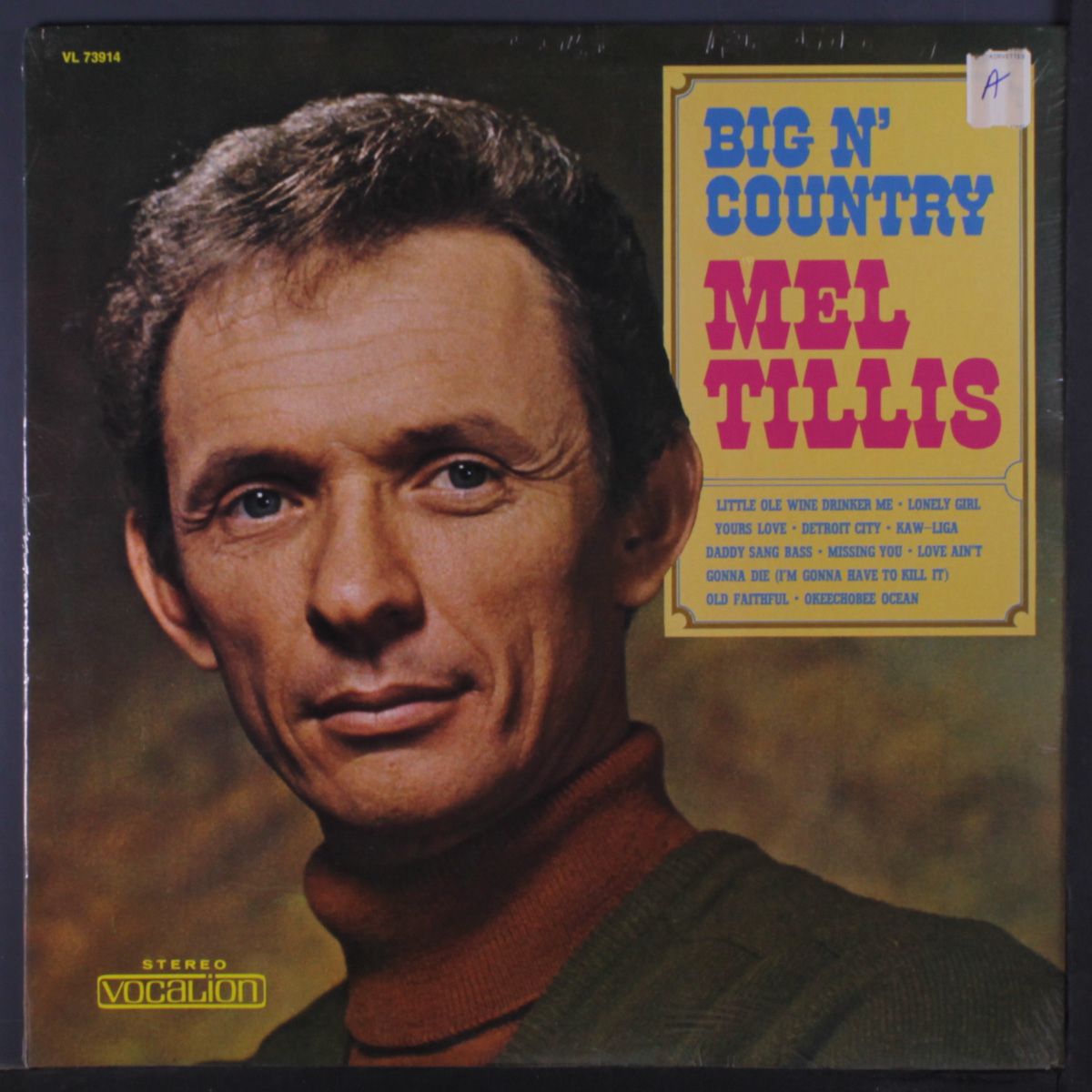 big n' country by MEL TILLIS